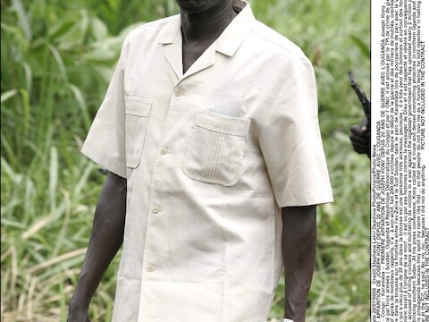 Joseph Kony op een foto uit 2006.
