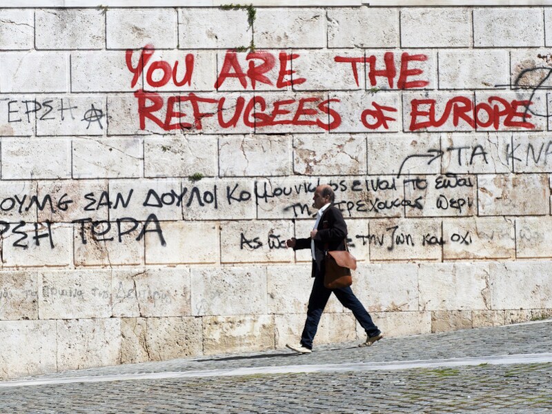 Graffiti in Athene.