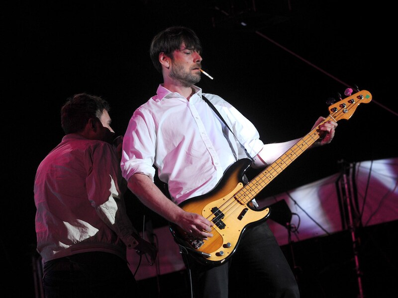 Blur-bassist Alex James.