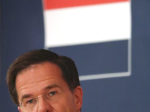 De Nederlandse premier Mark Rutte.