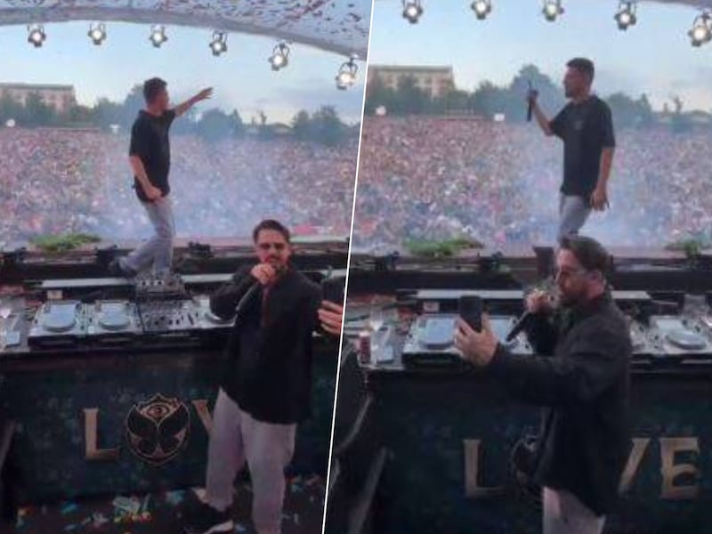 Waar zijn die Hollanders? Dimitri Vegas & Like Mike bezweren waanzinnige mensenzee op Tomorrowland