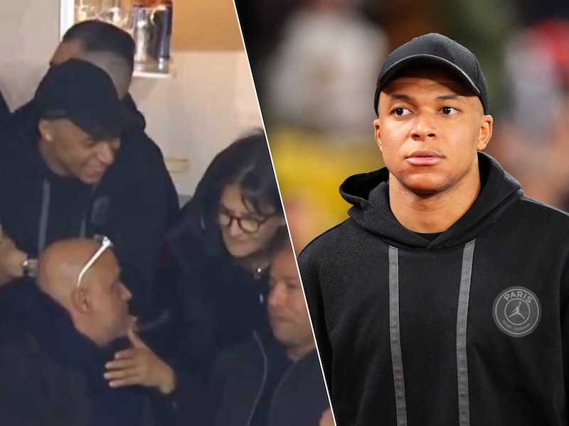 Breed lachende Mbappé neemt na vroege wissel plaats in tribune, PSG-coach opnieuw niet mals: “Beste voor het team”