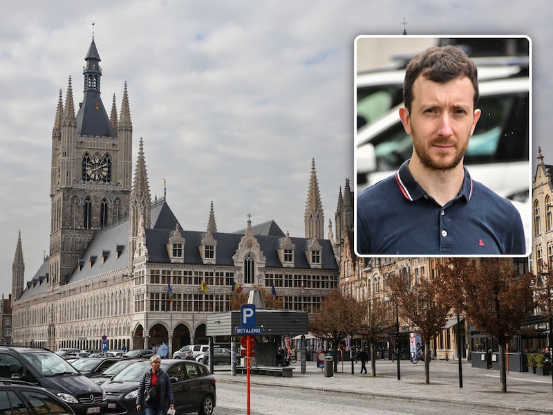Glenn Verdru, woordvoerder van politiezone Arro Ieper, legt uit hoe de geplande confrontatie uiteindelijk vermeden kon worden. 