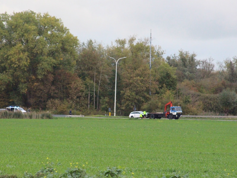 In de staart van de file van het eerste ongeval op de Natiënlaan gebeurde nog een tweede ongeval