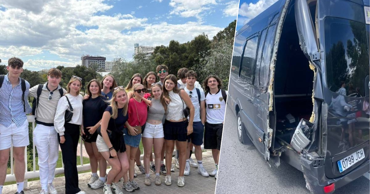 Leerlingen uit Avelgem betrokken bij ongeval met minibus in Valencia ...