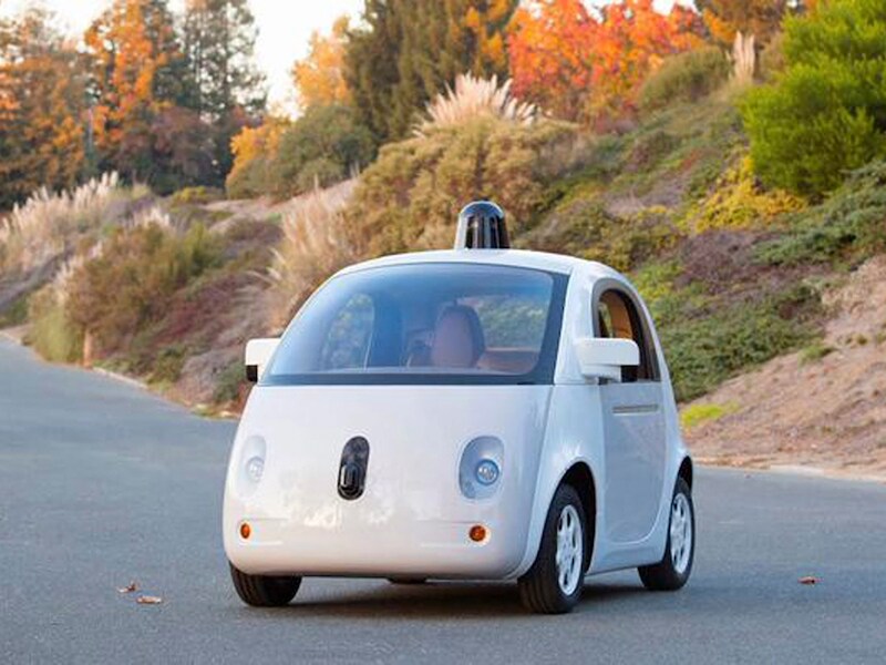Prototype van Googles eigen 'self-driving car'