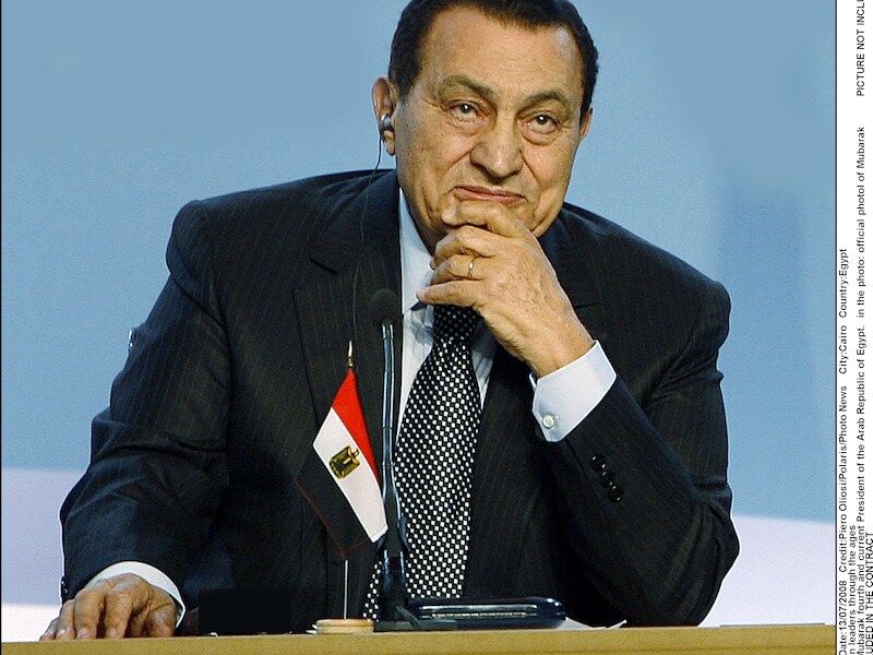De gezondheid van Hosni Moebarak is de laatste tijd fel verslechterd.