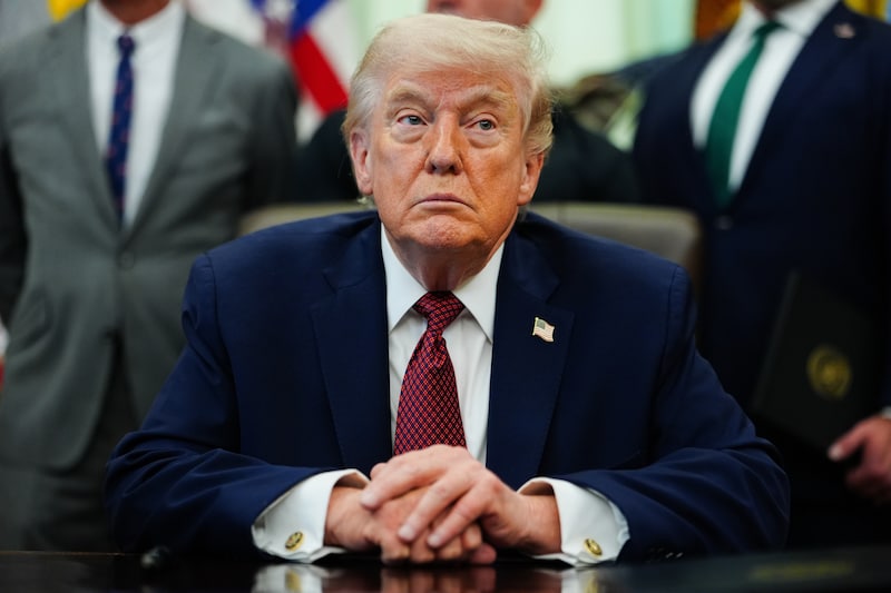 Trump beoordeelt NAVO-bondgenoten als een schoolmeester: 'stoute' landen  moeten bestraffing vrezen | Nieuws | HLN.be