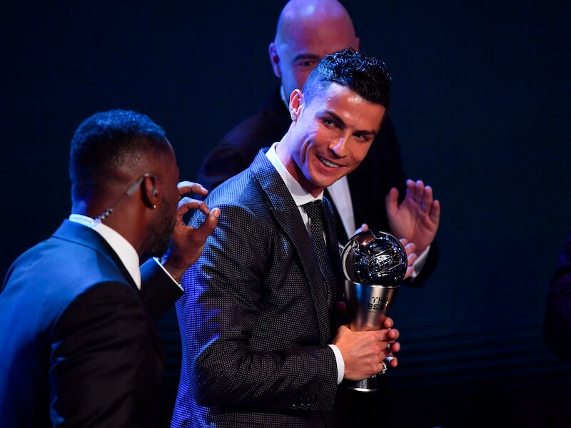 FIFA-gala: Ronaldo Voetballer van het Jaar, geen plaats voor Belg in Wereldelftal van het Jaar
