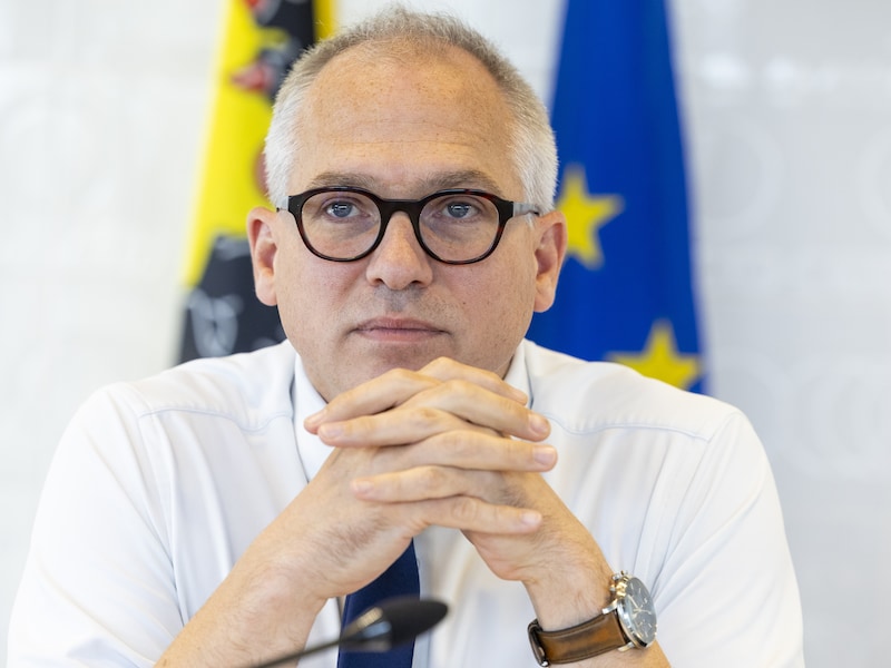 Matthias Diependaele, minister-president van de Vlaamse regering.