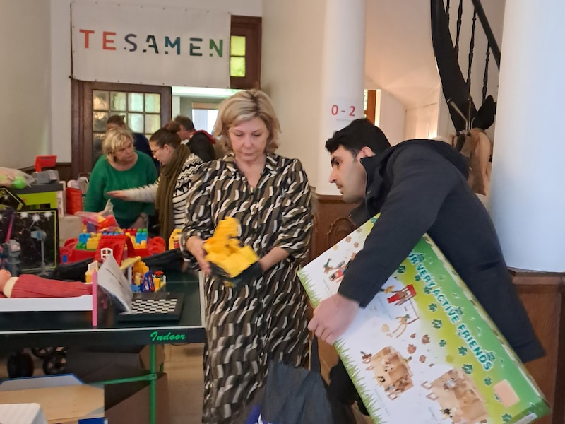 Tesamen organiseert ook dit jaar een speelgoedinzameling