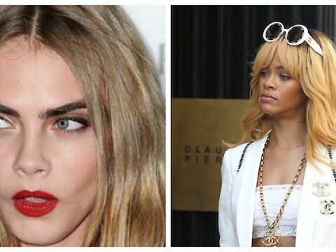 Cara Delevingne en Rihanna