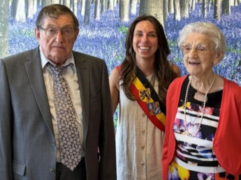 Gilbert (89) en Françoise (96) vieren 70 jaar huwelijk