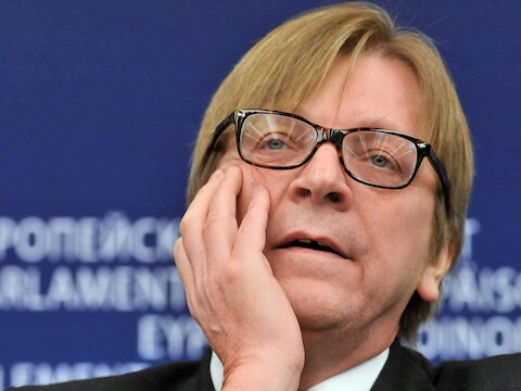 Guy Verhofstadt: "Ik zie niet hoe het Europees parlement dit compromisvoorstel kan goedkeuren."
