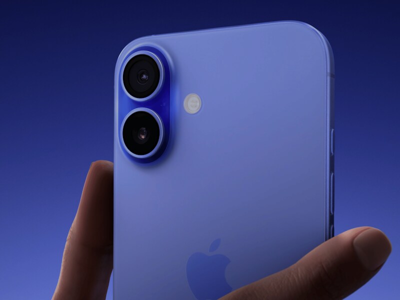 De nieuwe iPhone 16 komt er zoals voorspeld in het blauw.