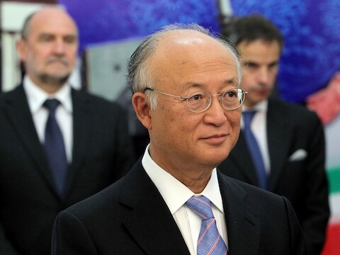 IAEA-topman Yukiya Amano