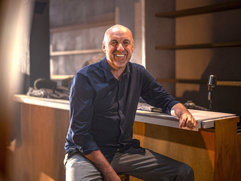 Eric Goens in zijn ‘Bar Goens’.