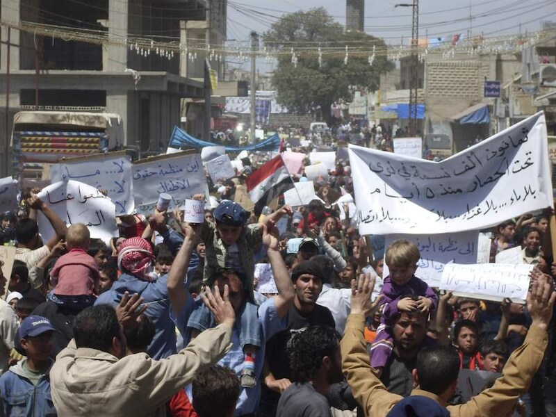 Al wekenlang zijn er protesten in Deraa