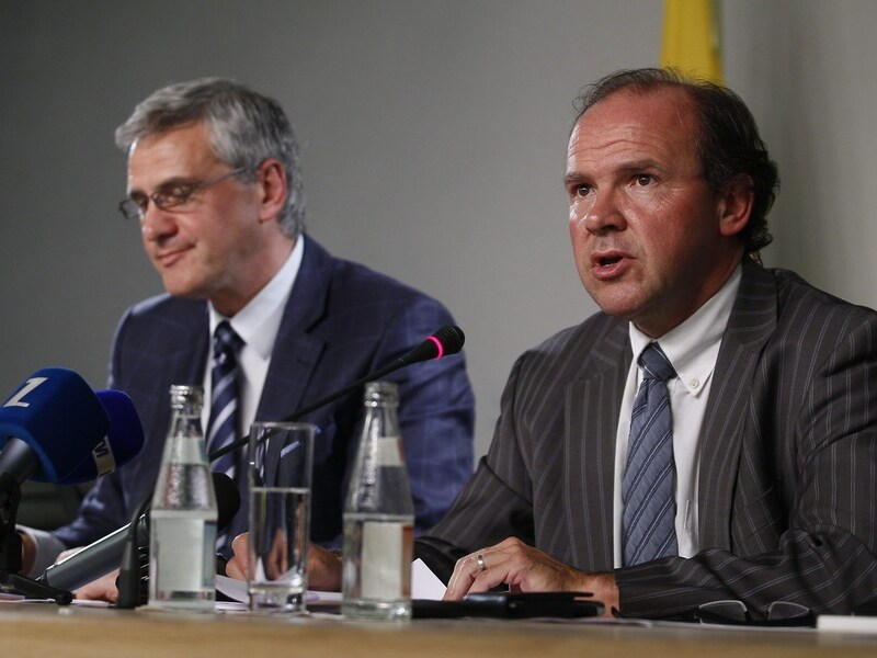 Kris Peeters en Philippe Muyters.
