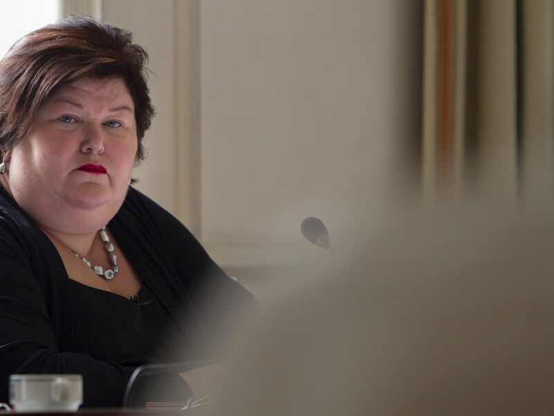 Staatssecretaris van asiel, migratie en sociale integratie Maggie De Block.