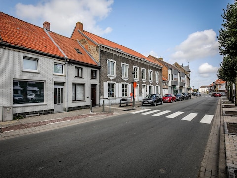De Marktstraat in Oudenburg. 