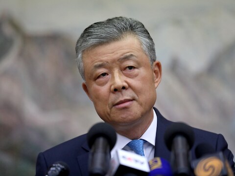 Chinese ambassadeur Liu Xiaoming 