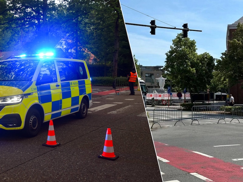 (Illustratiebeelden) De politie vraagt aandachtig de omleidingen te volgen.