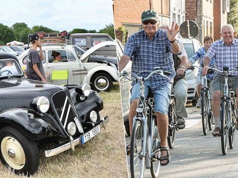 De oldtimermeeting in Wervik lokte weer heel wat autoliefhebbers uit verschillende landen. , De fietsvierdaagse West-Vlaanderens Mooiste wordt officieel ingereden.