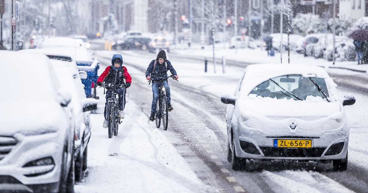 Sneeuwzone trekt weg: vanavond weer waarschuwing voor gladheid en mist ...