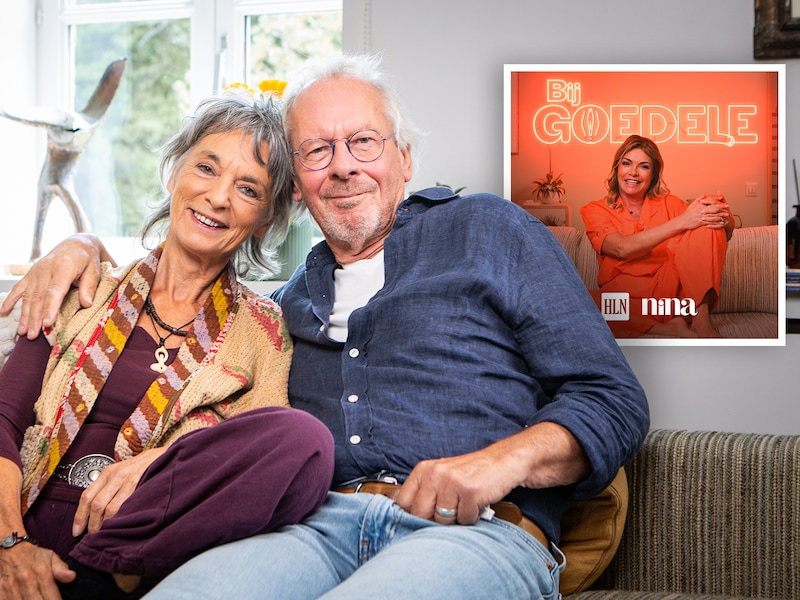 🎧Rit (74) en Wouter (72) vertellen over hun polyamoureuze relatie in HLN-podcast ‘Bij Goedele’: “Ik heb véél liefde te geven”
