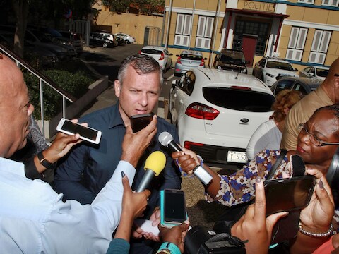 De bij de kiezers populaire Gerrit Schotte.