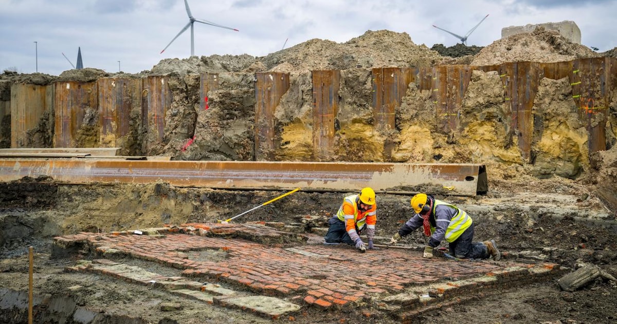 Archeologen leggen 17de-eeuws Fort Piementel bloot op Oosterweelwerf in Antwerpen