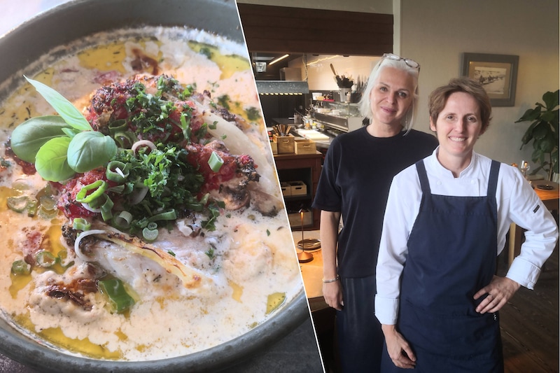 Photo: grandmother's cod tenderloin / Operators Elke Pillen and An Florizoone.