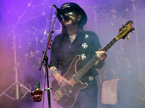 Ian 'Lemmy' Kilmister van Motörhead.