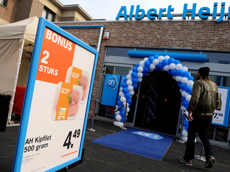 Albert Heijn, nieuw in België, voerde nochtans heel wat promotie.