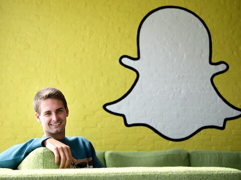De oprichter van Snapchat, Evan Spiegel, wil nog wachten, omdat hij hoopt dat de applicatie later meer waard is.