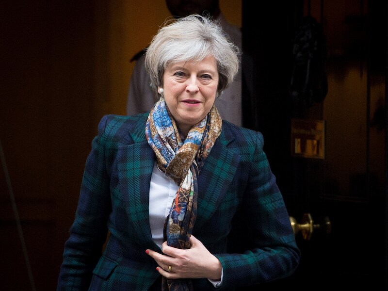 Premier Theresa May.