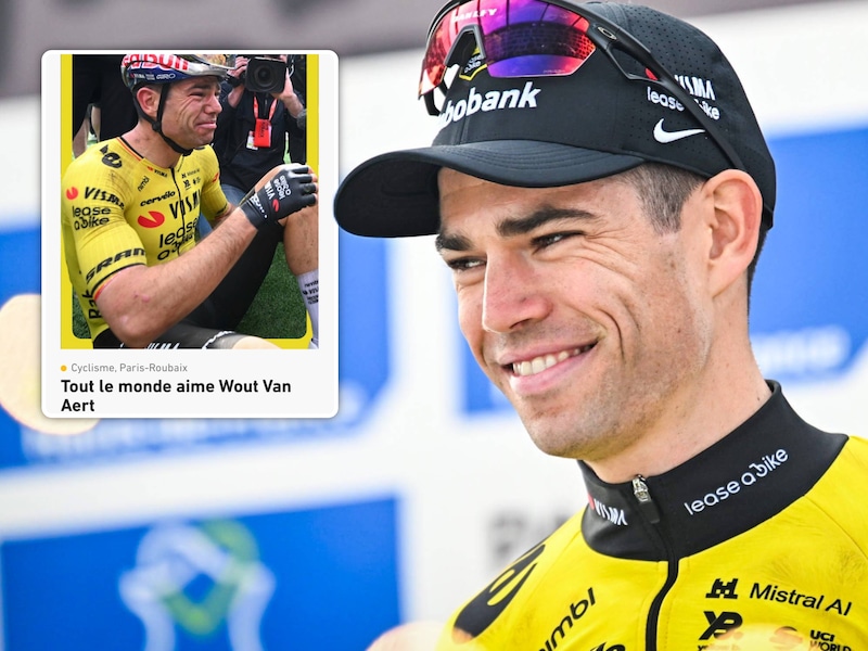 “Pure klasse”: drie buitenlandse journalisten over waarom iedereen van Wout van Aert houdt