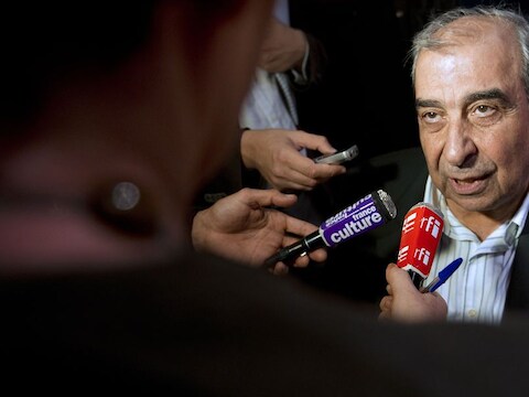 Michel Kilo, schrijver en Syrische opposant.