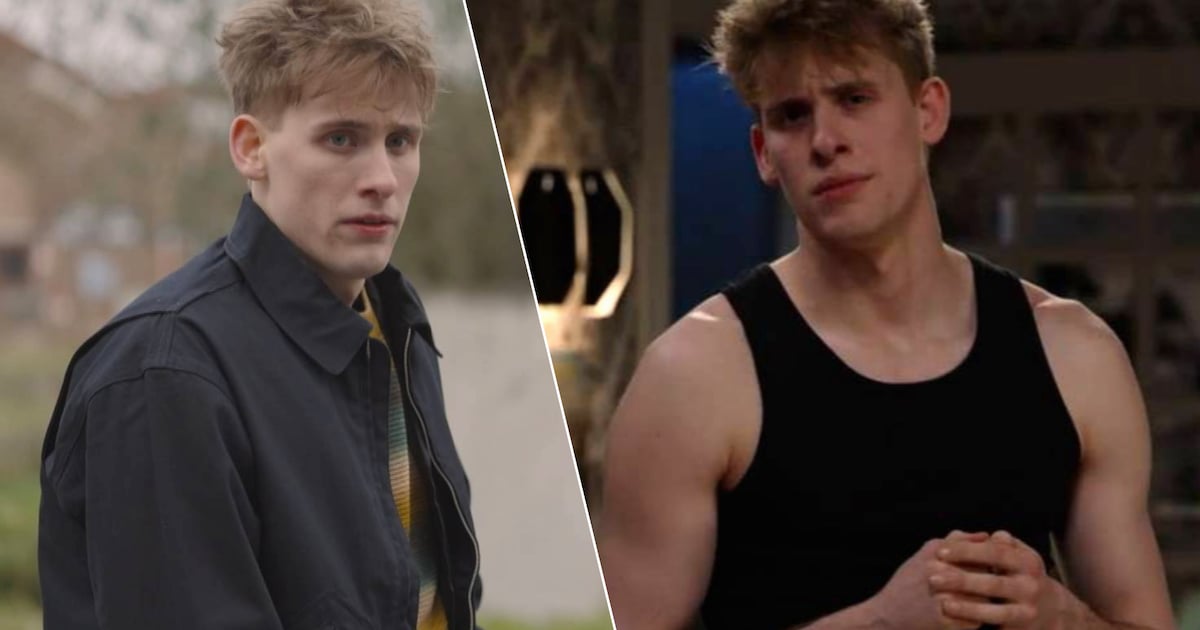 “Ik kwam zes kilo spieren bij”: Pepijn Huysmans (27) onderging voor zijn rol in ‘Thuis’ een extreme 