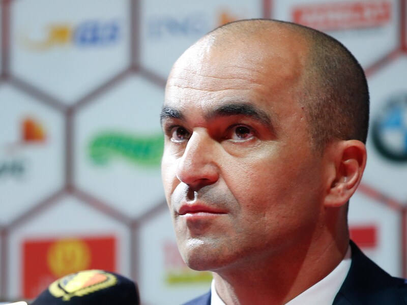 Bondscoach Roberto Martinez.