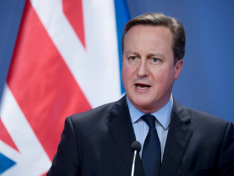 Brits premier David Cameron.