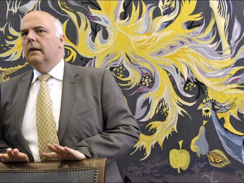 Senaatsvoorzitter Danny Pieters (N-VA).
