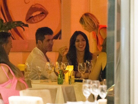 Simon Cowell en Lauren Silverman gingen in augustus op vakantie in Saint-Tropez.