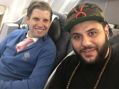 Eric Trump en Mohammed Amer.