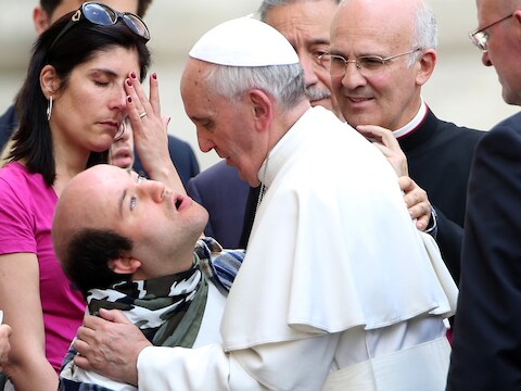 Paus Franciscus.