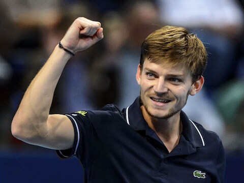 David Goffin verbaasde vandaag alweer vriend en vijand door in Bazel top-10-speler Raonic naar huis te meppen.
