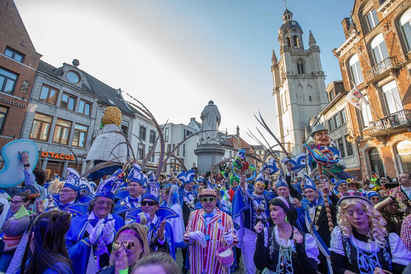 Het grootste carnavalsfeest van de regio vind je in Halle.
