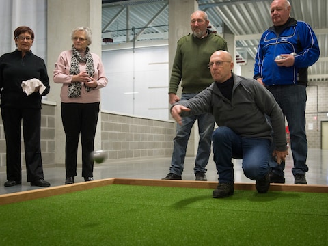 Illustratiebeeld indoor petanque 