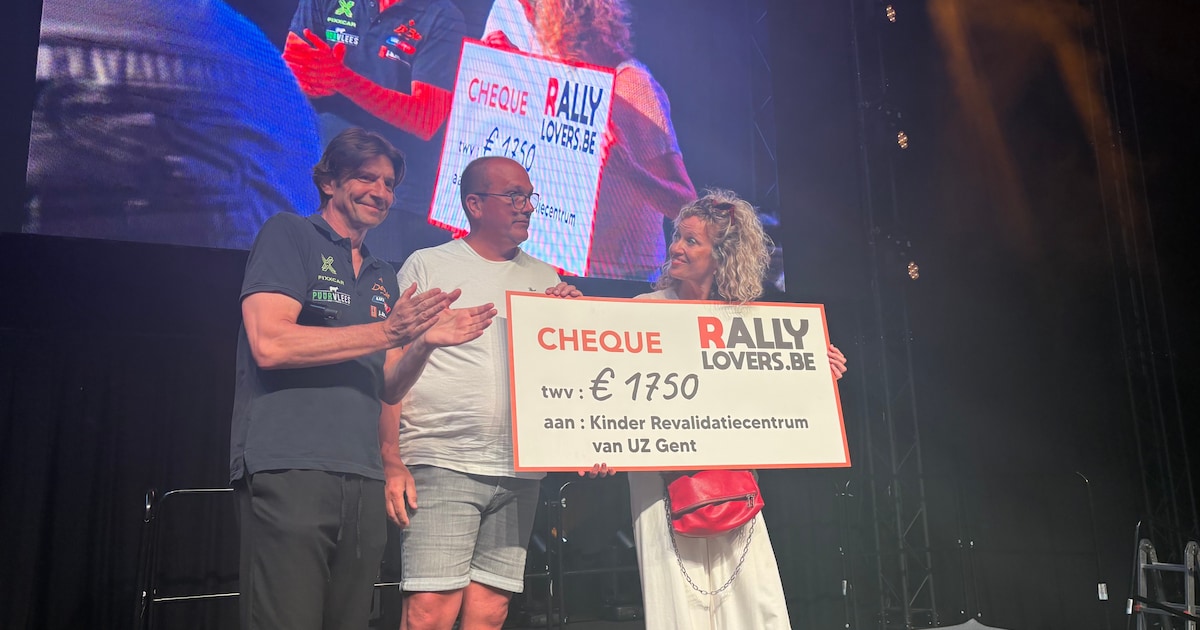 Beelden crash Koen Wauters tijdens rally leveren 1.750 euro op voor het ...